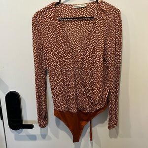 Abercrombie multicolored bodysuit, size L